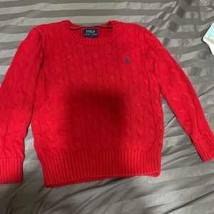 Polo by Ralph Lauren Red Kids Sweater